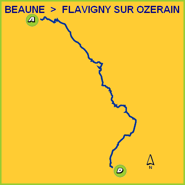 Circuit de la quatrième journée.