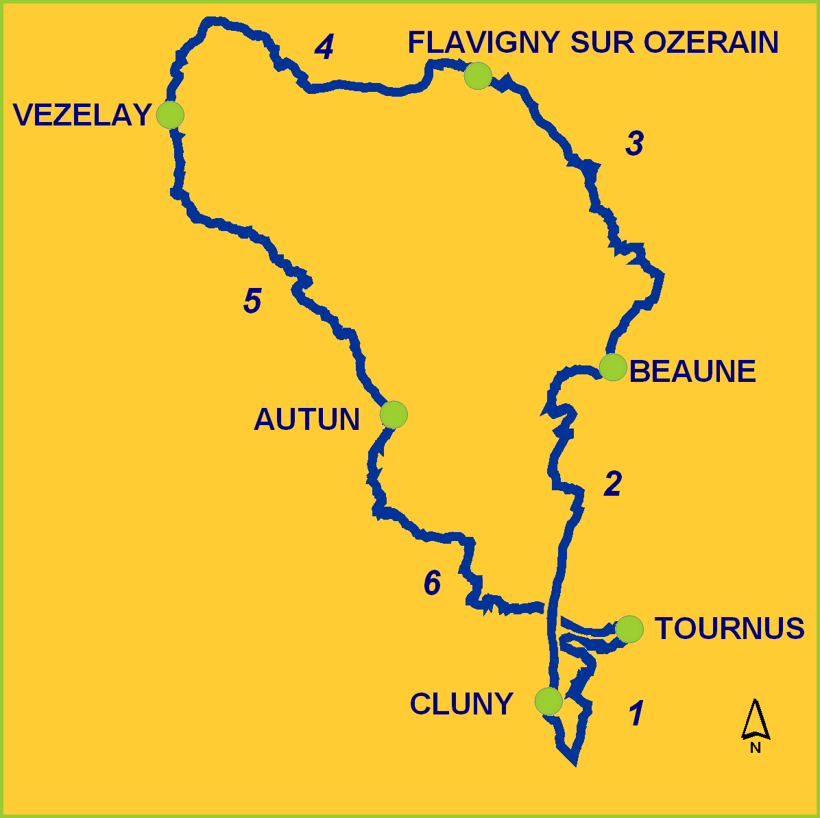 circuit de la semaine.