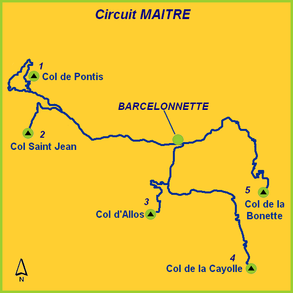 Circuit à réaliser pour être introniser Maître
