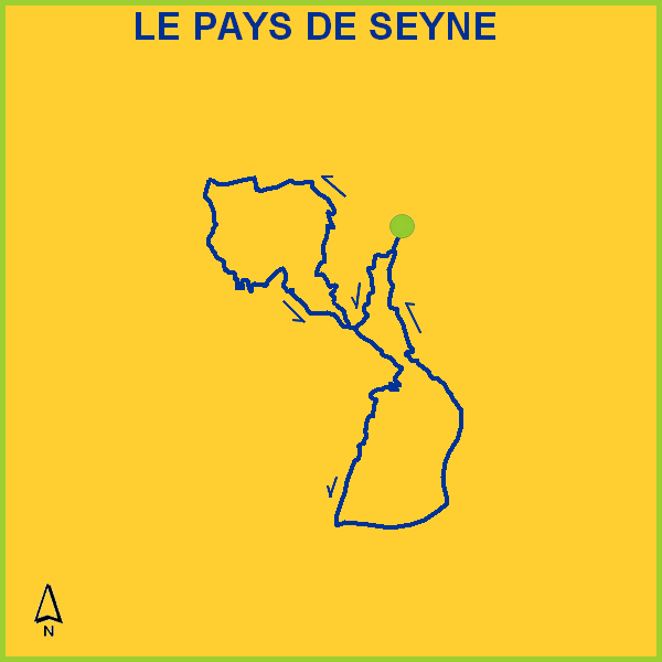 Circuit de la troisième journée.