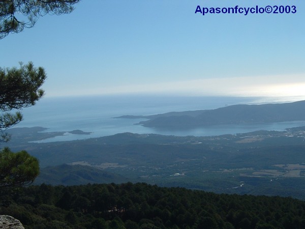 Vue sur Porto Vecchio