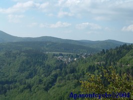 Paysages en montant à l'Aigoual