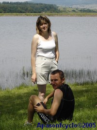 Lolo et Thierry avec le beau temps