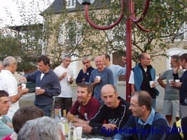 apéritif local à Montory
