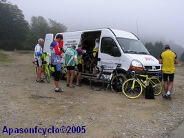 le camion d'assistance
