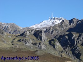 paysage dans l'ascencion du Tourmalet