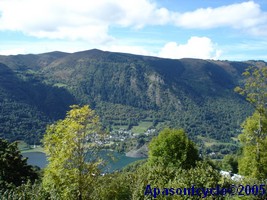 Paysages dans le Col de Peyresourde