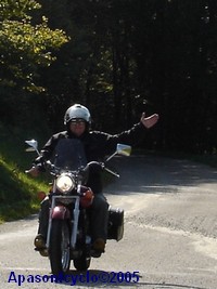 René, le motard