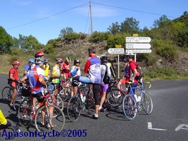 regroupement du peloton