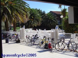 vélos au soleil