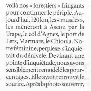 article de la Dépêche du Midi