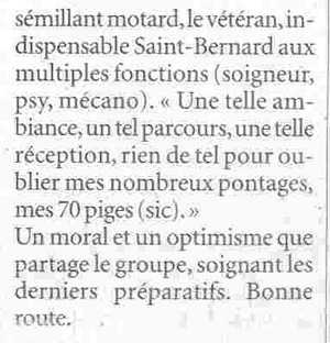 article de la Dépêche du Midi