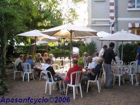 dîner en extérieur
