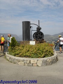 aménagement sur le point de vue au Sauze du Lac