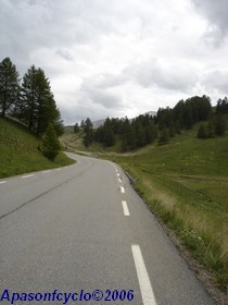 montée vers le Col de Vars